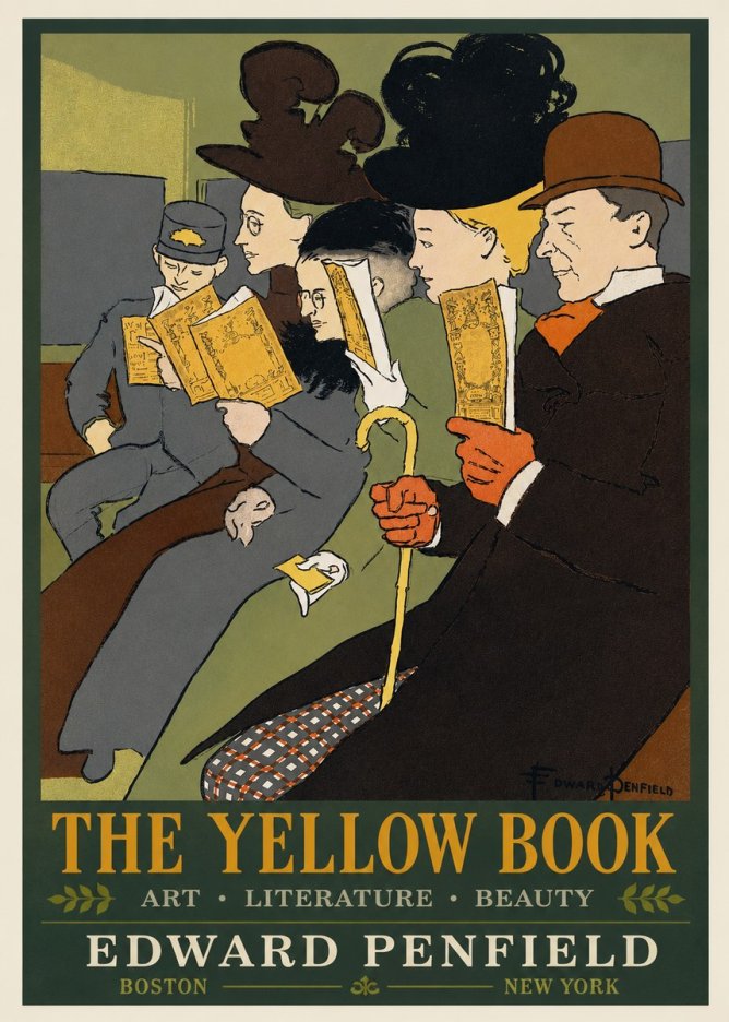 Edward Penfield The Yellow Book II No3 - Poszter
