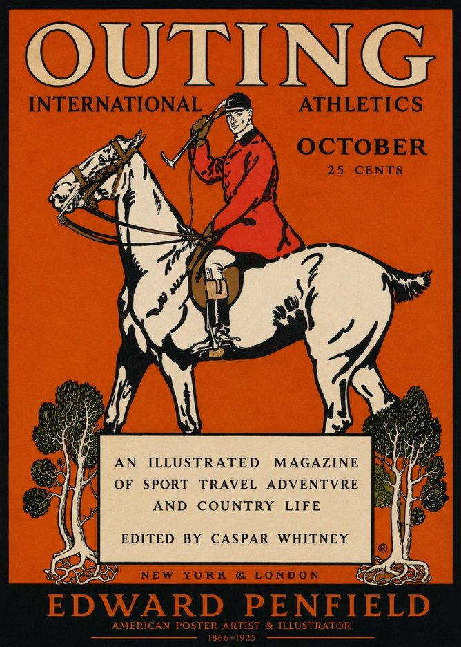 Edward Penfield Outing No2 - Poszter