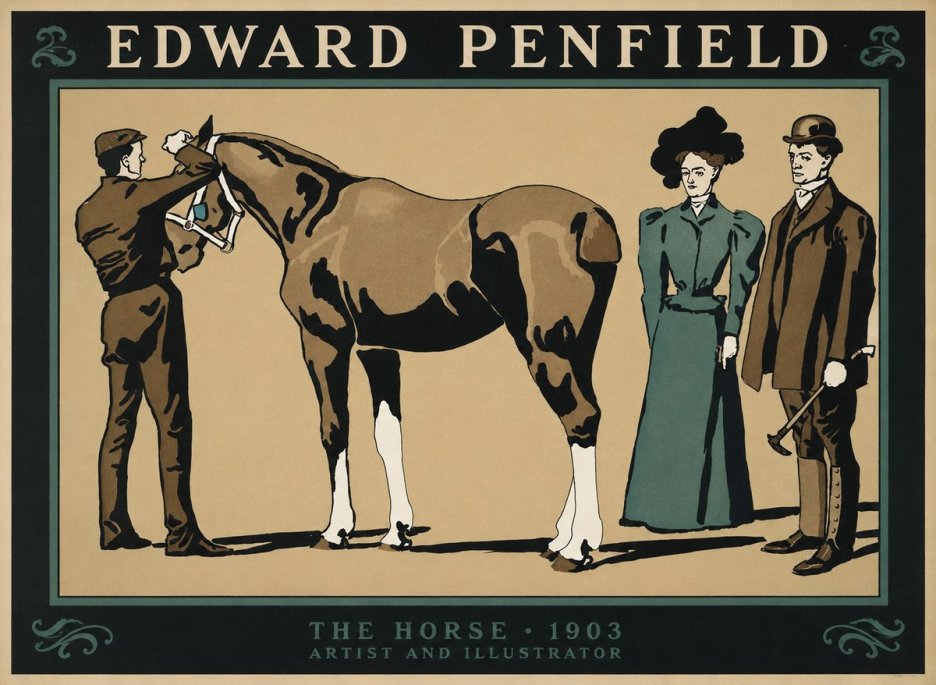 Edward Penfield The Horse No1 - Poszter