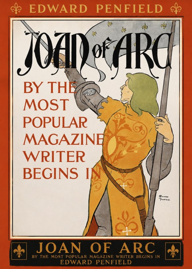 Edward Penfield Joan of Arc No1 - Poszter