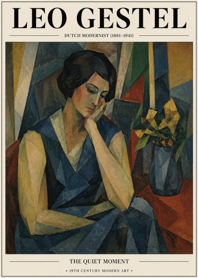 Leo Gestel The Quiet Moment No1 - Poszter