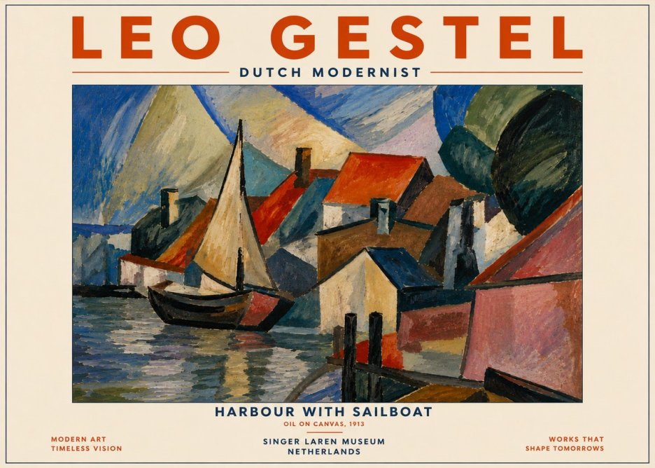 Leo Gestel The Quiet Moment No6 - Poszter