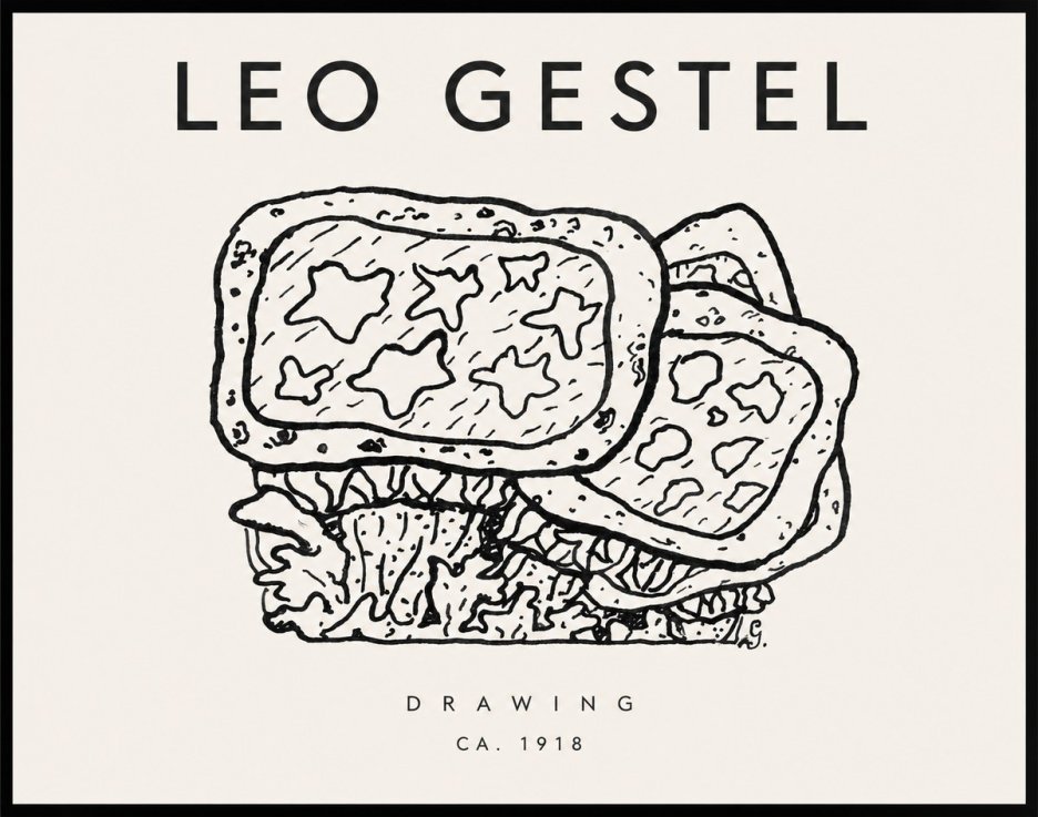 Leo Gestel Drawing Ca. 1918 No1 - Poszter