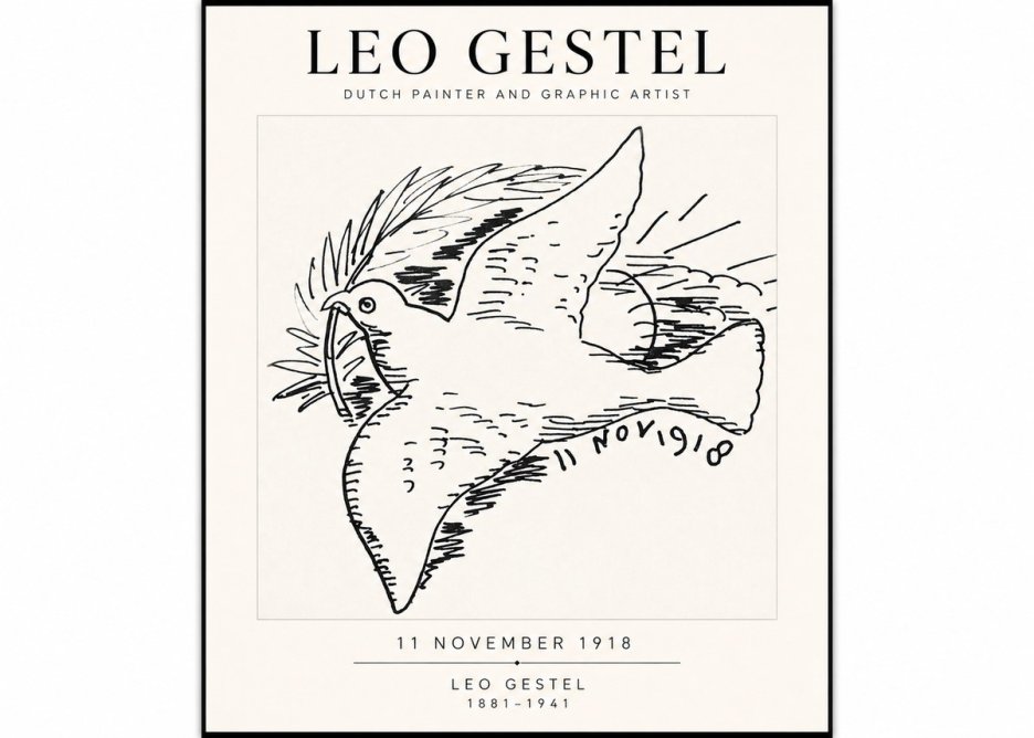 Leo Gestel 11 November 1918 No2 - Poszter