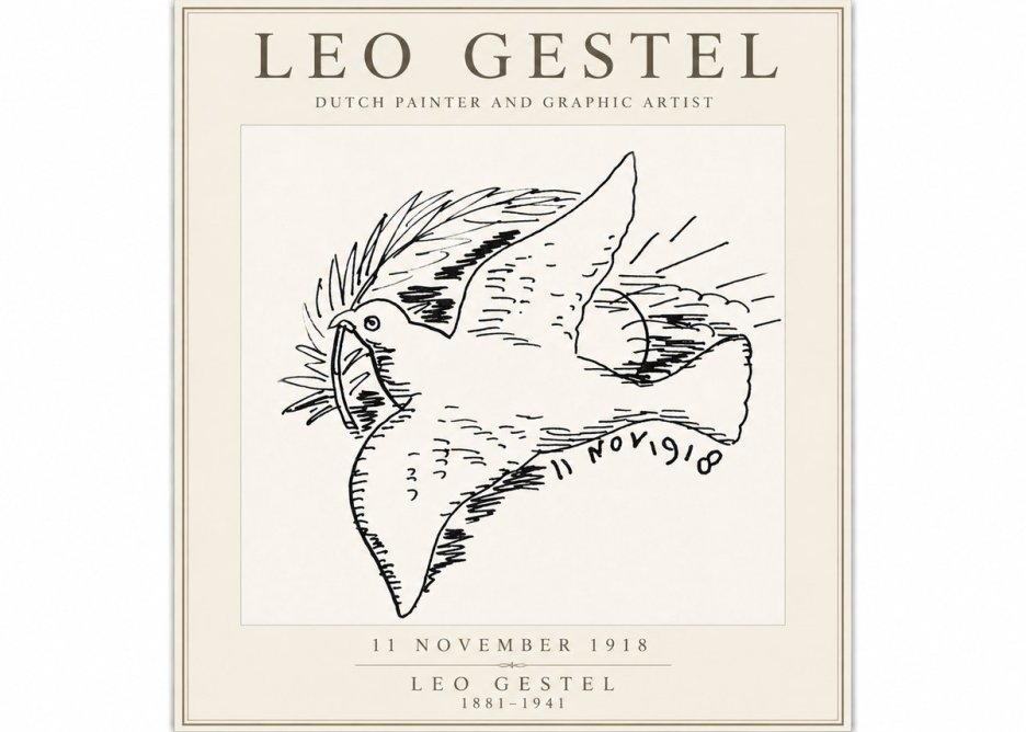 Leo Gestel 11 November 1918 No6 - Poszter