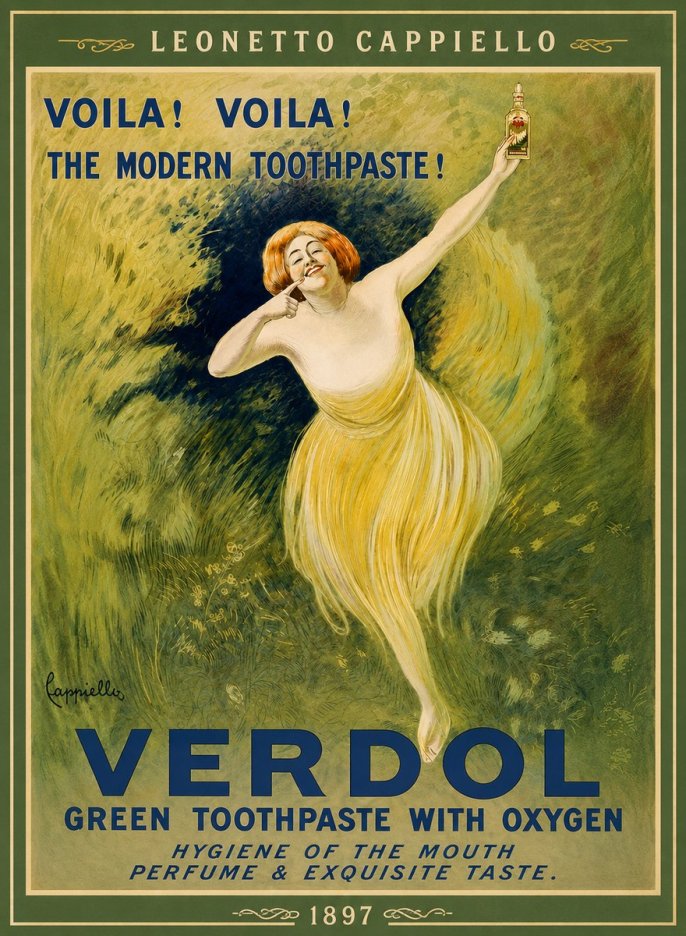 Leonetto Cappiello Verdol No5 - Poszter