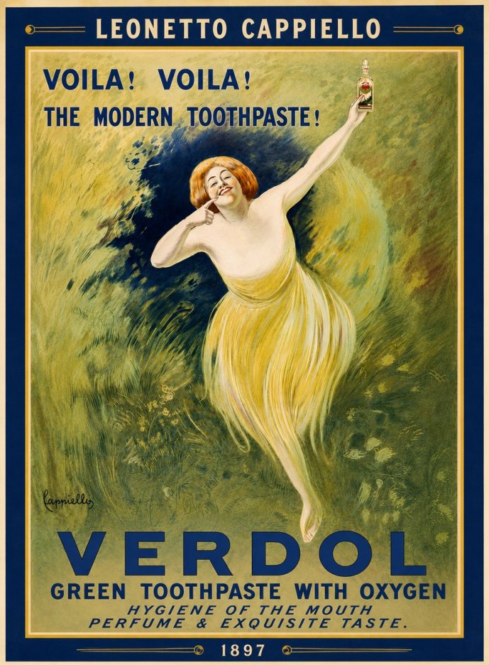 Leonetto Cappiello Verdol No6 - Poszter