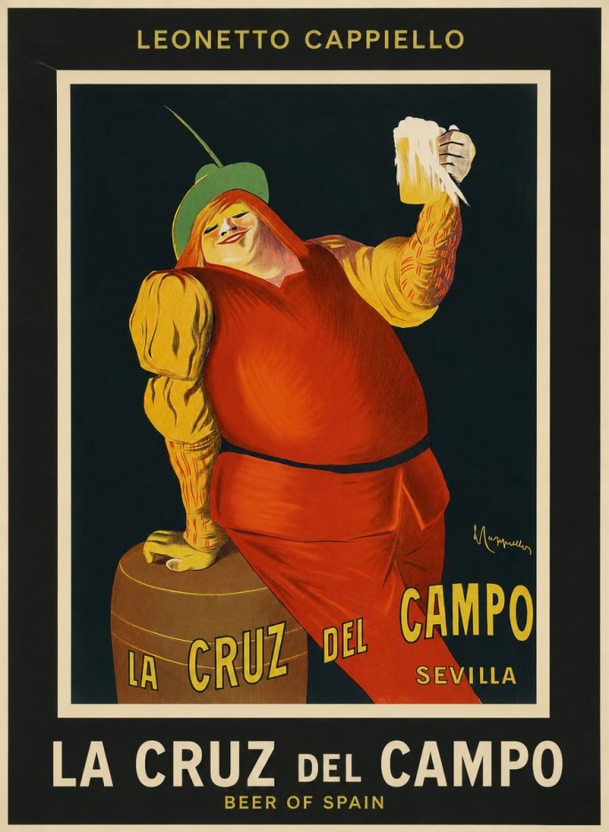 Leonetto Cappiello La Cruz Del Campo No1 - Poszter