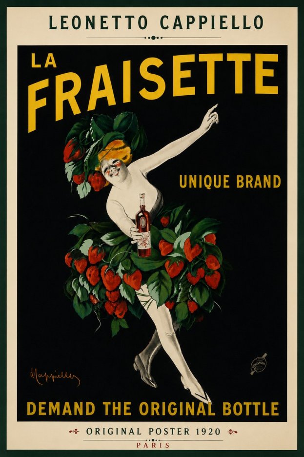 Leonetto Cappiello La Fraisette No5 - Poszter