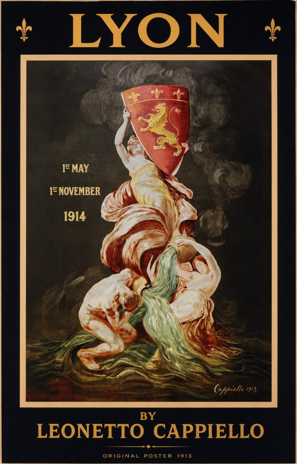 Leonetto Cappiello Lyon No1 - Poszter