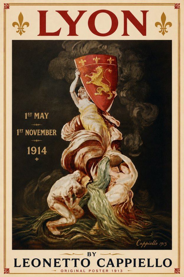 Leonetto Cappiello Lyon No6 - Poszter