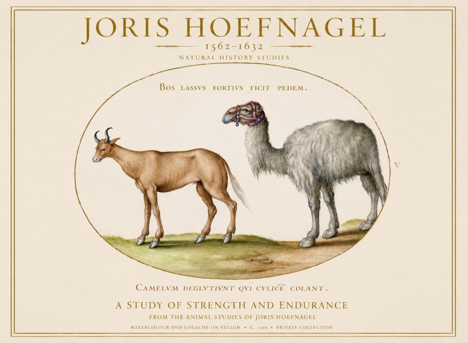 Joris Hoefnagel A Study of Strength and Endurance No1 - Poszter