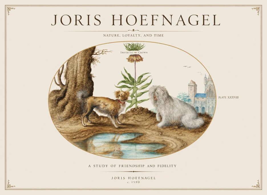 Joris Hoefnagel A Study of Friendship and Fidelity No1 - Poszter