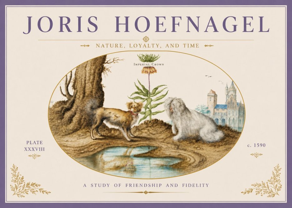 Joris Hoefnagel A Study of Friendship and Fidelity No6 - Poszter