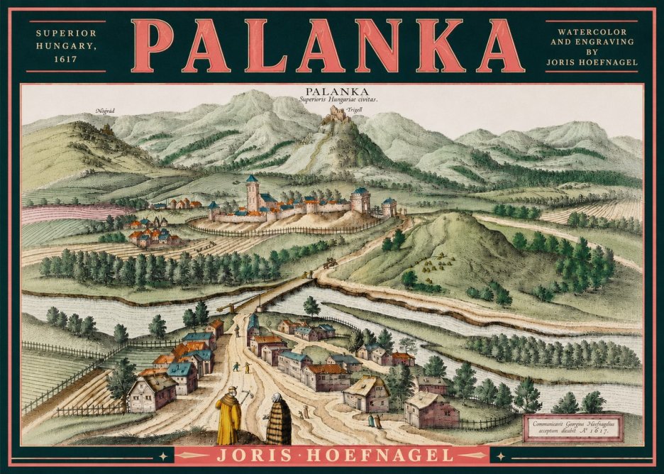 Joris Hoefnagel Palanka, Superior Hungary No4 - Poszter
