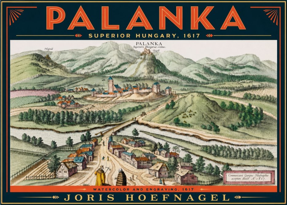 Joris Hoefnagel Palanka, Superior Hungary No5 - Poszter