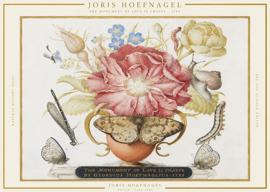 Joris Hoefnagel Monument of Love No3 - Poszter