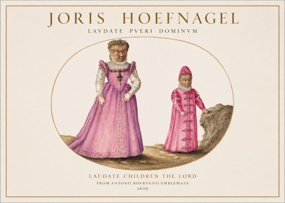 Joris Hoefnagel Laudate Pueri Dominum No3 - Poszter