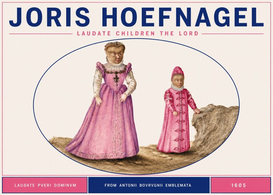 Joris Hoefnagel Laudate Pueri Dominum No6 - Poszter