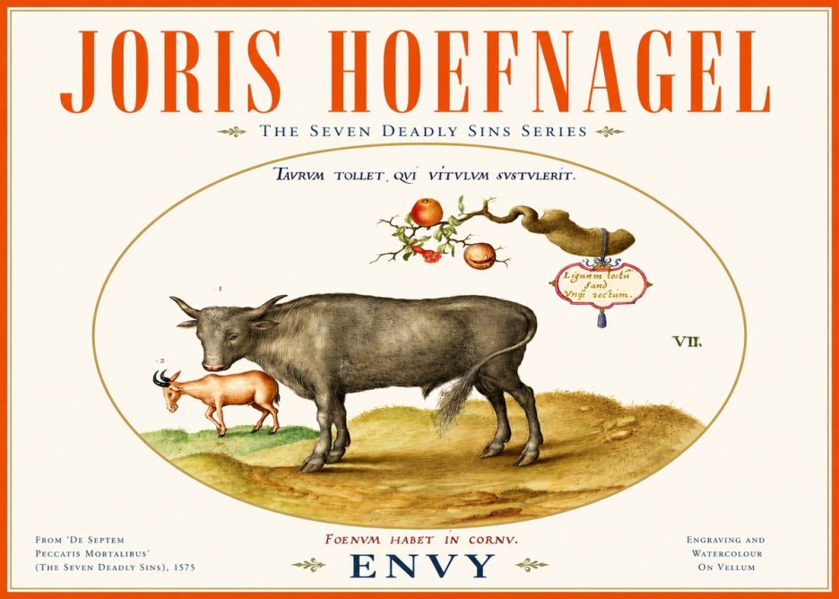 Joris Hoefnagel Envy No3 - Poszter