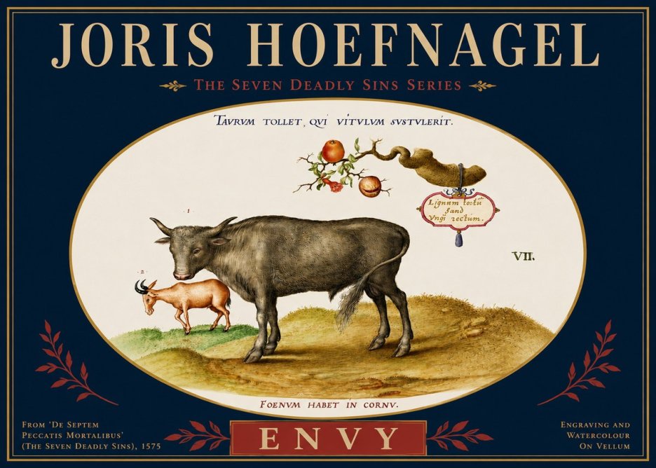Joris Hoefnagel Envy No4 - Poszter