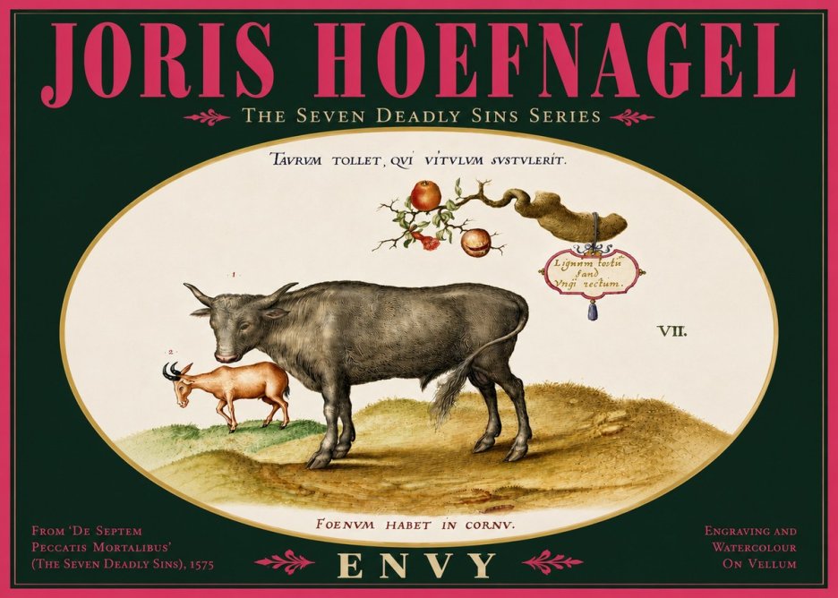 Joris Hoefnagel Envy No6 - Poszter