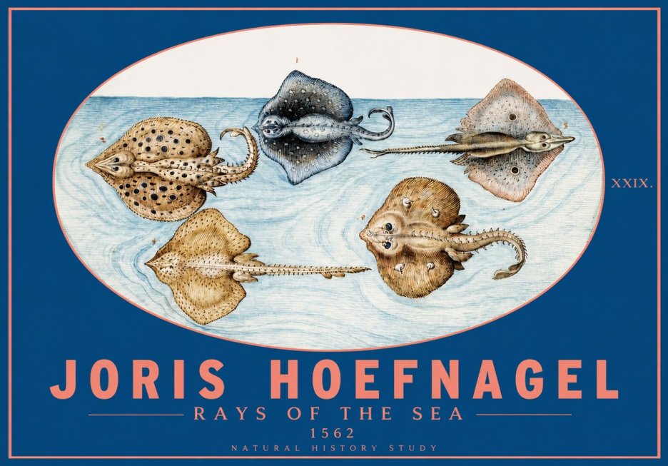 Joris Hoefnagel Rays of the Sea No2 - Poszter