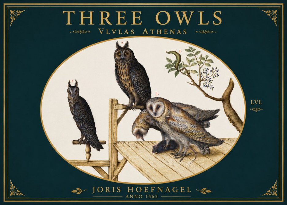 Joris Hoefnagel Vlvlas Athenas No3 - Poszter