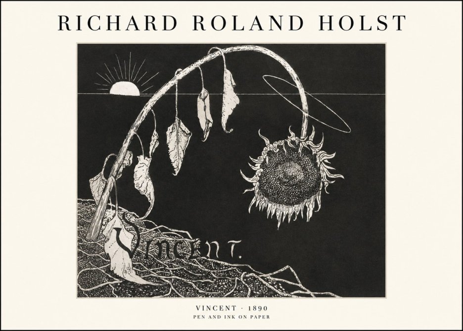 Richard Roland Holst Vincent No1 - Poszter