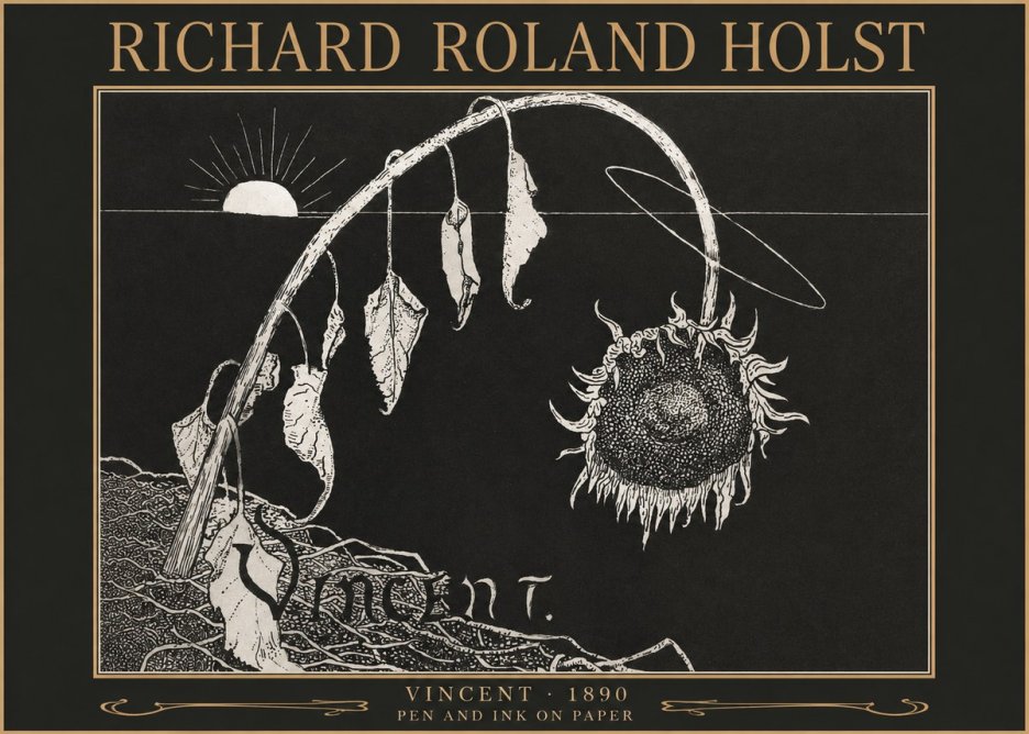Richard Roland Holst Vincent No2 - Poszter