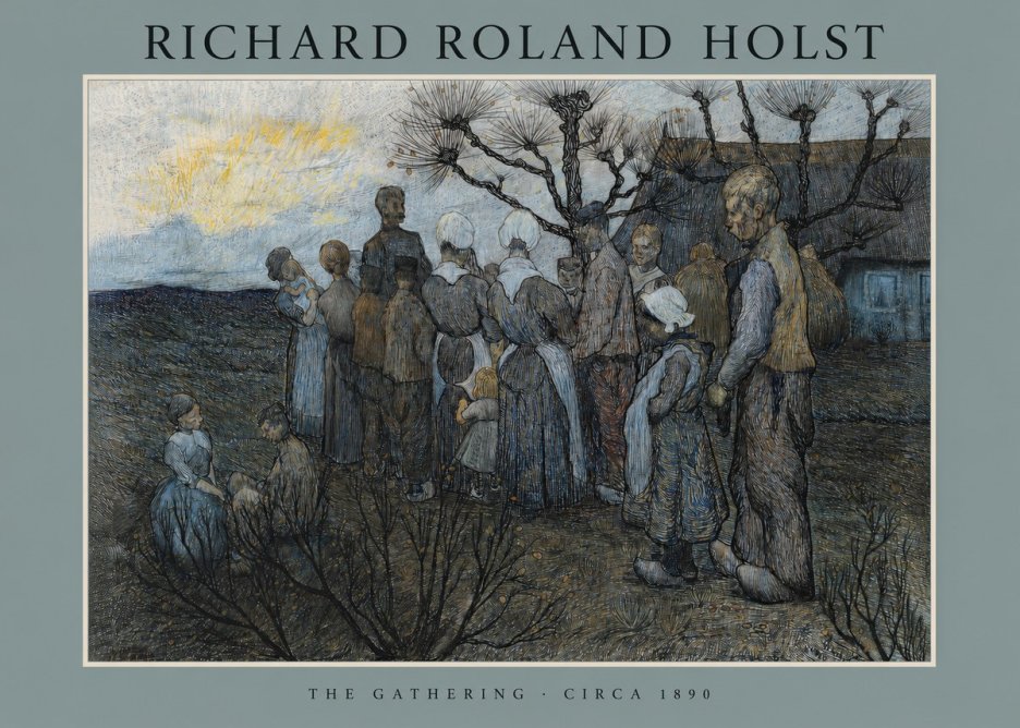 Richard Roland Holst The Gathering No2 - Poszter