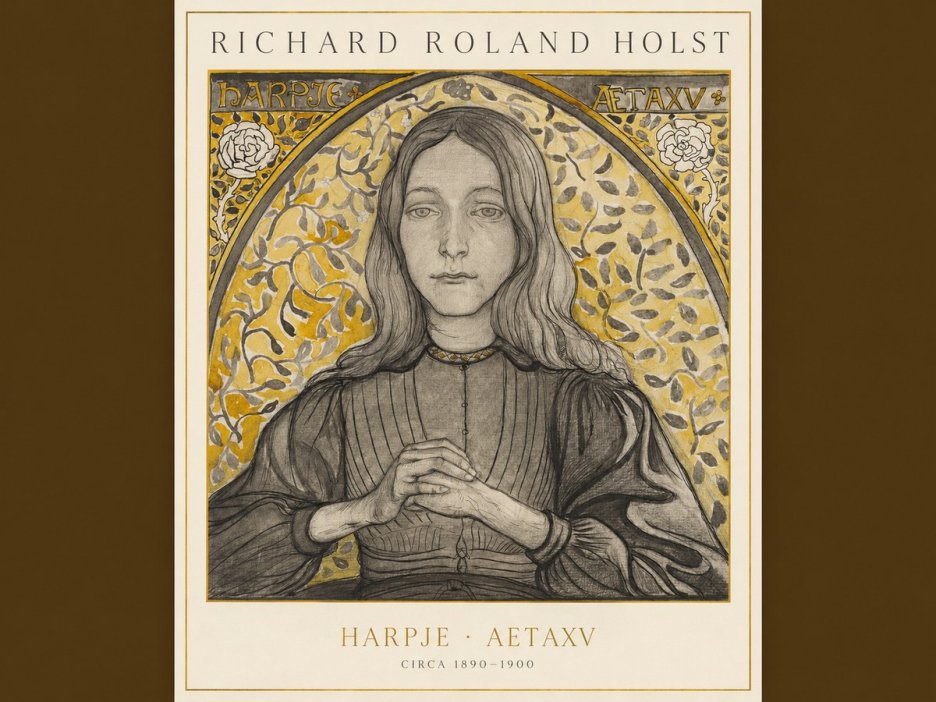 Richard Roland Holst Harpje · Aetaxv No1 - Poszter