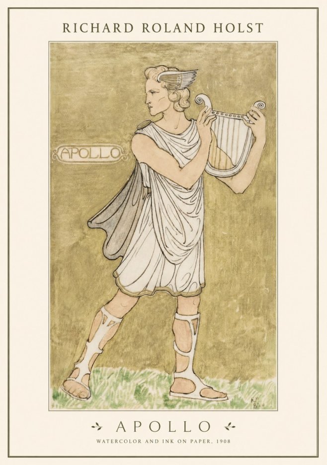 Richard Roland Holst Apollo No1 - Poszter