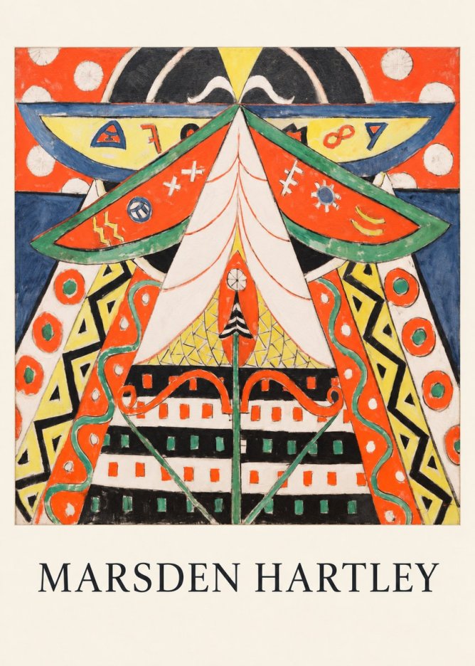 Marsden Hartley Painting No. 5 No6 - Poszter