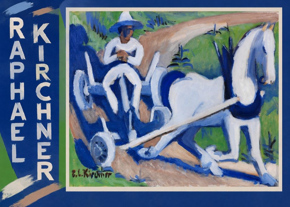 Raphael Kirchner Horse and Cart No3 - Poszter