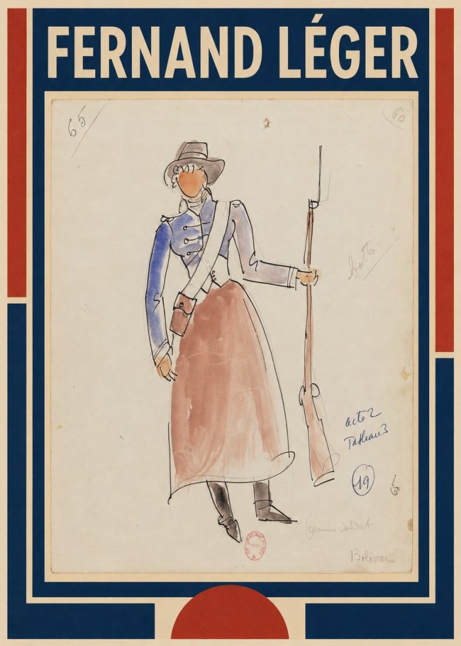 Fernand Léger Jeune Soldat No1 - Poszter