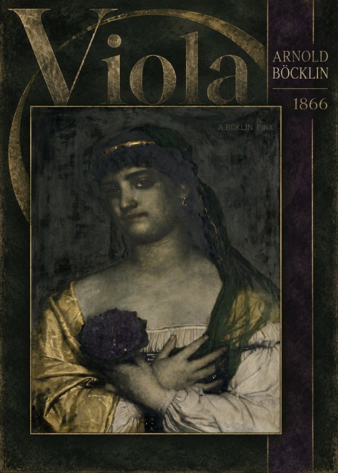 Arnold Böcklin Viola No6 - Poszter