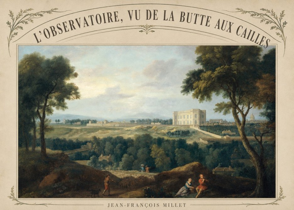 Jean-François Millet L'observatoire, Vu De La Butte Aux Cailles No3 - Poszter