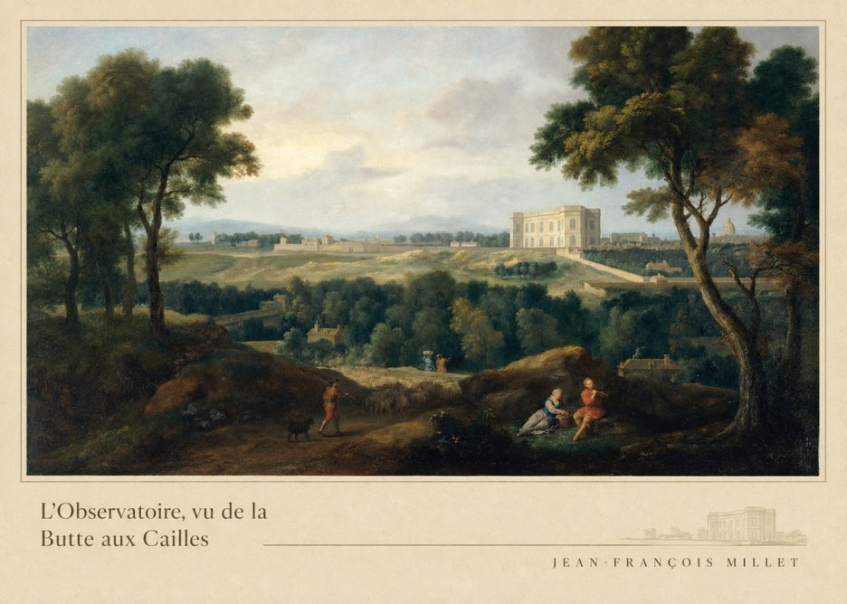 Jean-François Millet L'observatoire, Vu De La Butte Aux Cailles No4 - Poszter