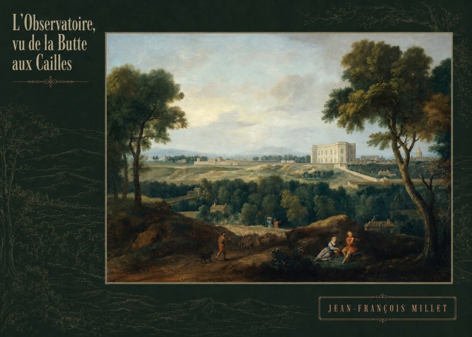 Jean-François Millet L'observatoire, Vu De La Butte Aux Cailles No6 - Poszter