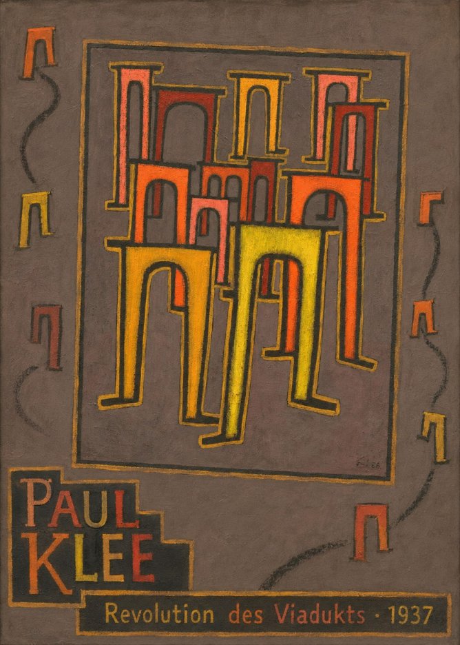 Paul Klee Revolution Des Viadukts No6 - Poszter