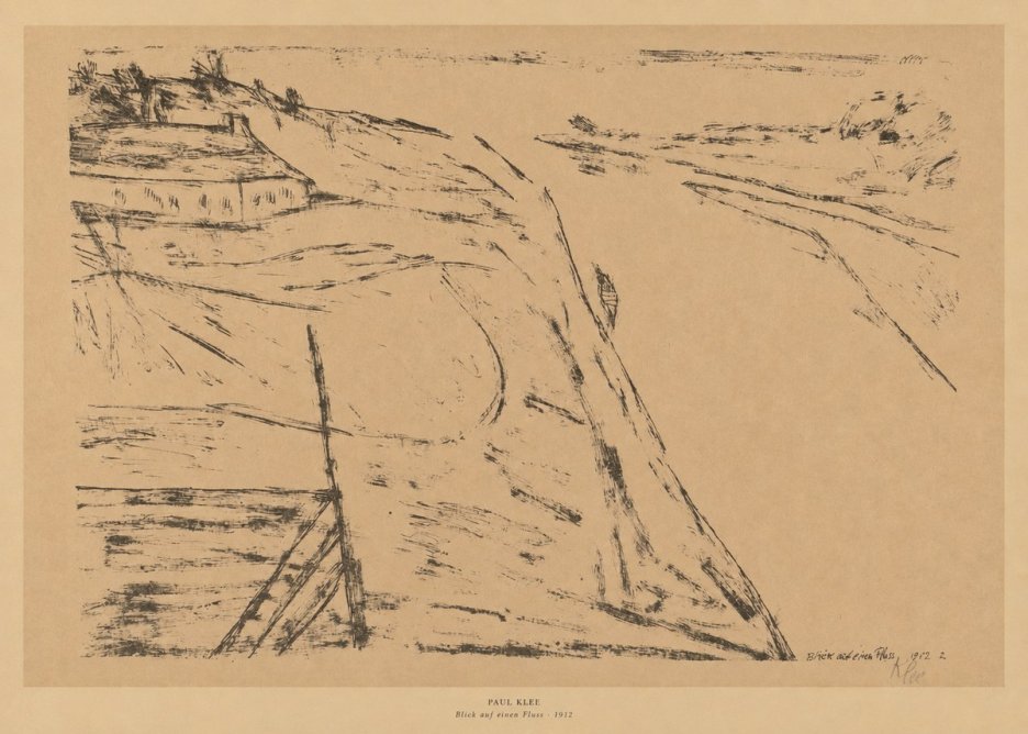 Paul Klee Blick Auf Einen Fluss No6 - Poszter
