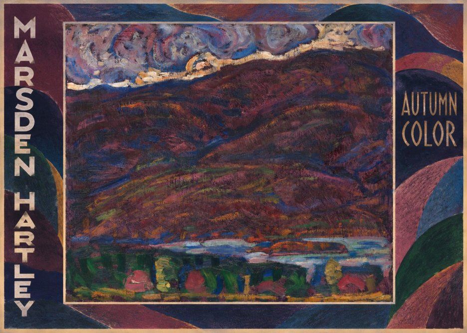 Marsden Hartley Autumn Color No1 - Poszter