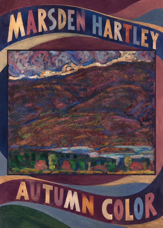 Marsden Hartley Autumn Color No3 - Poszter