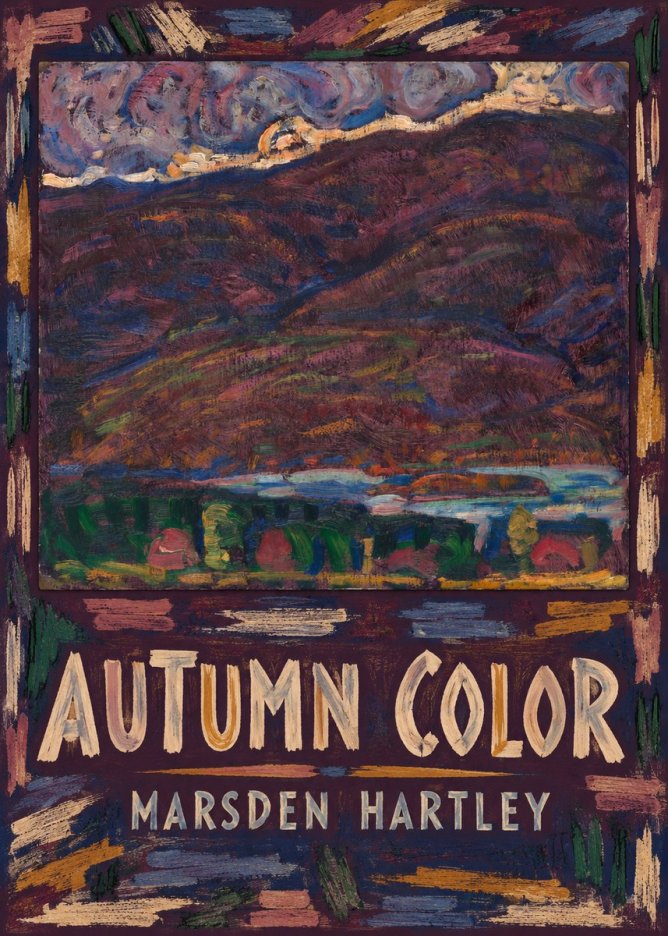 Marsden Hartley Autumn Color No5 - Poszter