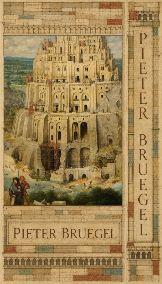 Pieter Bruegel The Tower of Babel IV No6 - Poszter