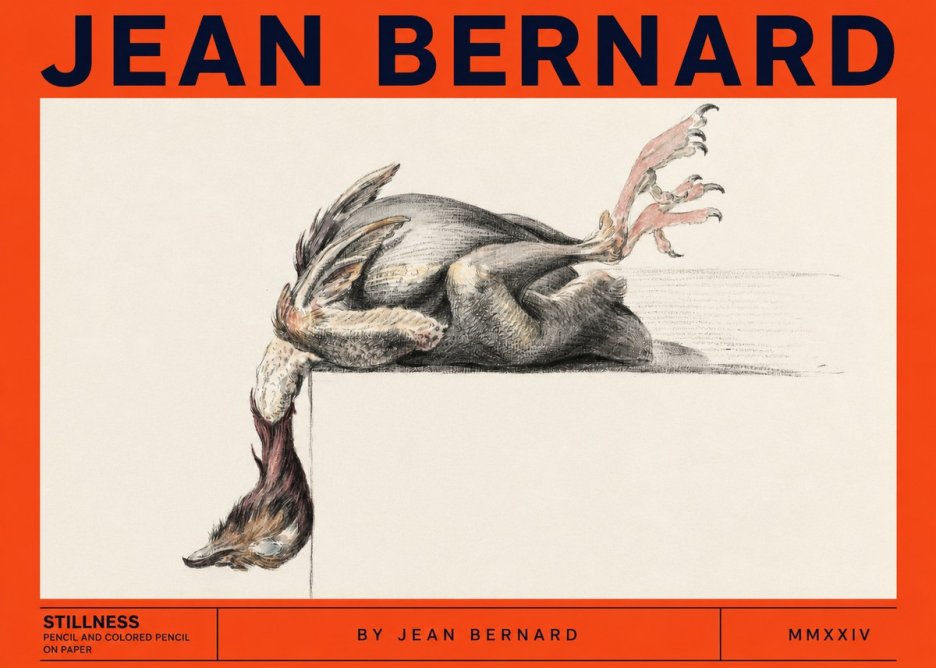 Jean Bernard Stillness No2 - Poszter