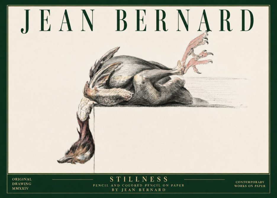 Jean Bernard Stillness No3 - Poszter