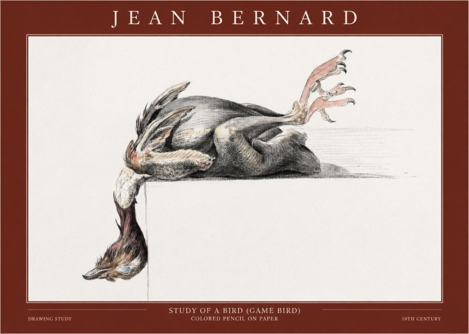 Jean Bernard Stillness No4 - Poszter