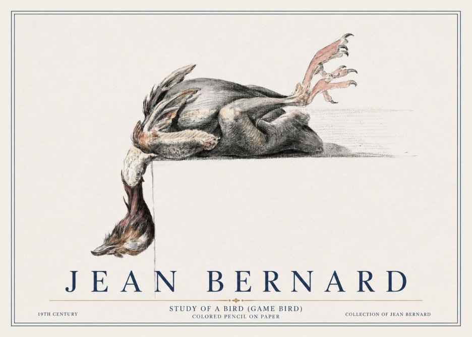 Jean Bernard Stillness No6 - Poszter
